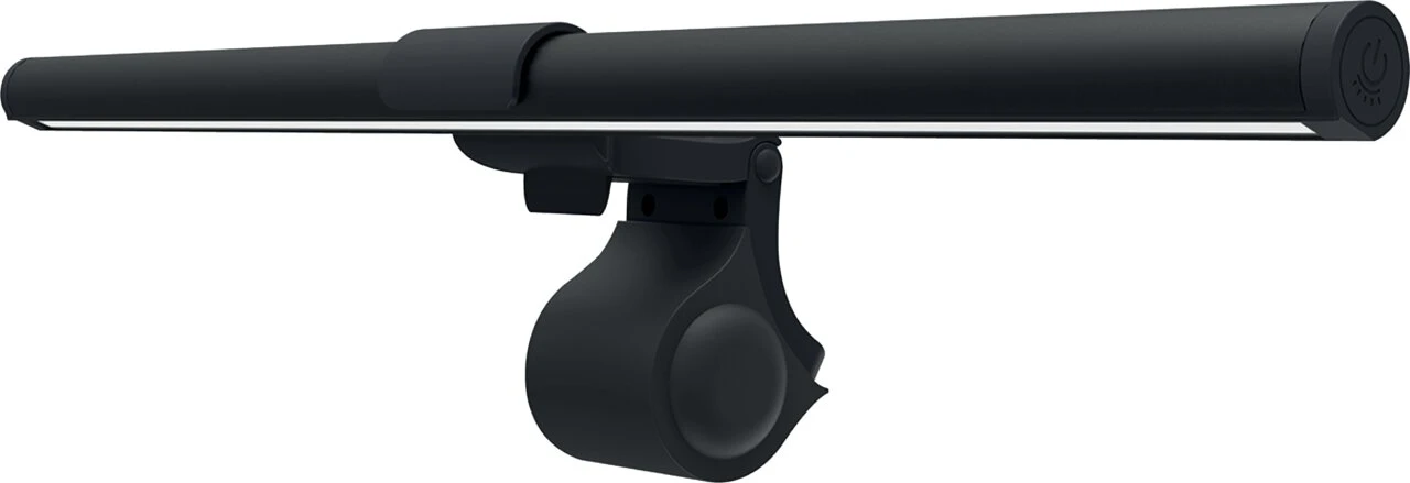 Hansa LED-Bildschirmleuchte "Flash", mit Klemme, schwarz (EAN: 7612176092265)