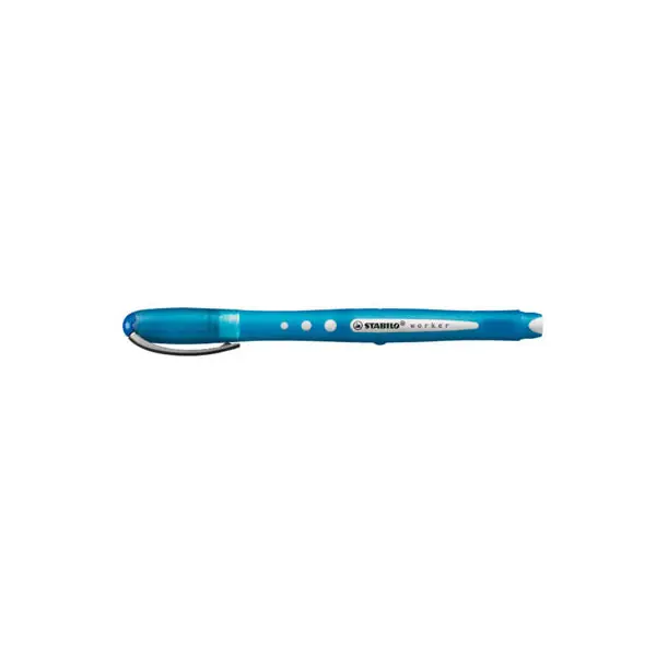 STABILO Tintenroller worker colorful, blau (EAN: 4006381415514)