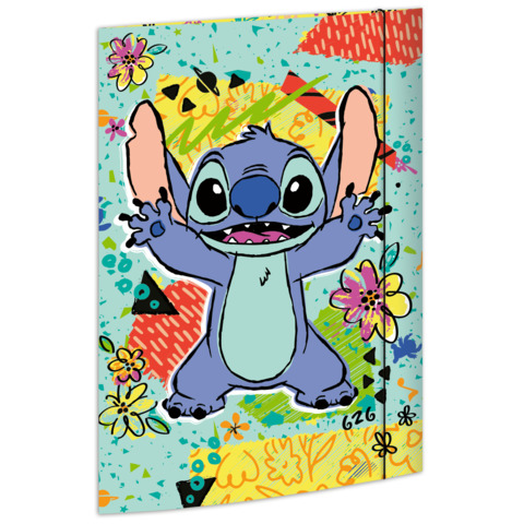 RNK Verlag Zeichenmappe "Disney Stitch", Karton, DIN A3 (EAN: 4002871454001)
