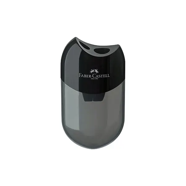FABER-CASTELL Doppelspitzdose, schwarz (EAN: 6933256608062)