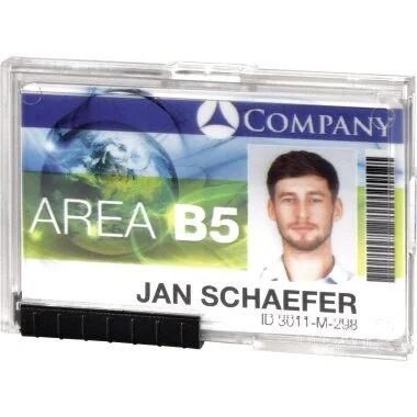 DURABLE Ausweishalter PUSHBOX TRIO, transparent (EAN: 4005546808796)