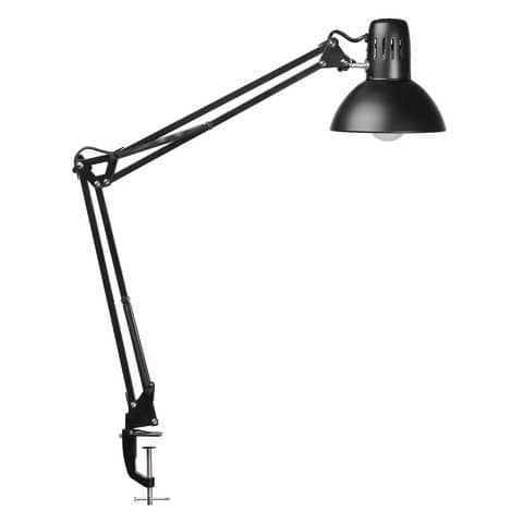 MAUL LED-Tischleuchte MAULstudy, Klemmfuß, schwarz (EAN: 4002390060387)