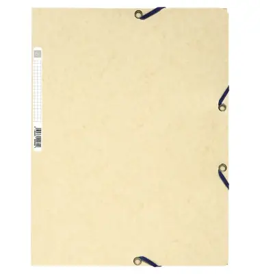 EXACOMPTA Eckspannermappe, DIN A4, Karton, elfenbein (EAN: 3130630555322)