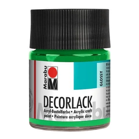 Marabu Acryllack "Decorlack", hellgrün, 50 ml, im Glas (EAN: 4007751098030)