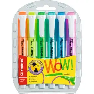 STABILO Textmarker swing cool, 6er PET-Etui (EAN: 4006381467285)