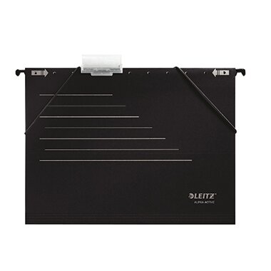 LEITZ ALPHA Active Hängemappe, A4, seitlich offen, schwarz (EAN: 4002432392063)