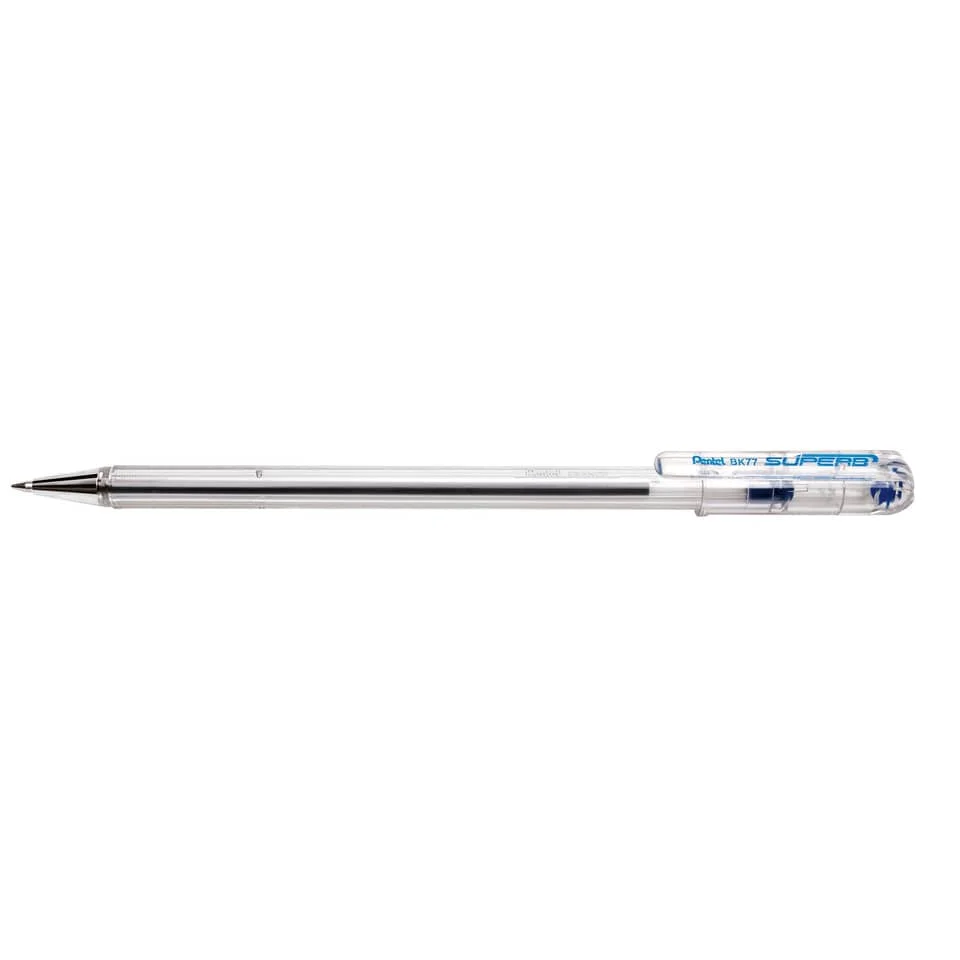 Pentel Kugelschreiber SUPERB BK77, blau (EAN: 3474370077028)