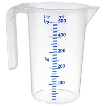 APS Messbecher STACKABLE, 0,5 Liter, transparent (EAN: 4004133300613)
