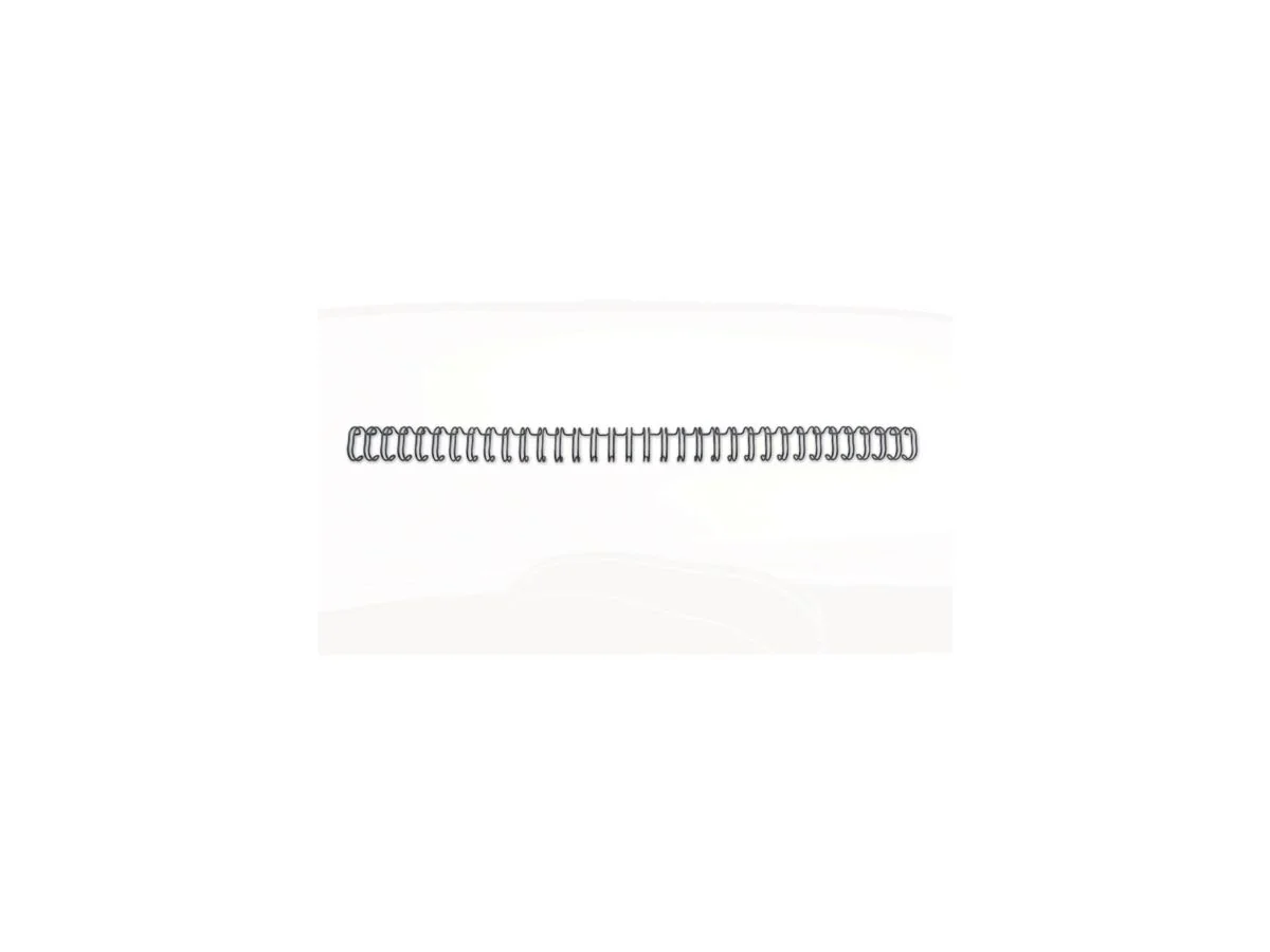 GBC Drahtbinderücken WireBind, A4, 34 Ringe, 14 mm, schwarz (EAN: 5019577190460)