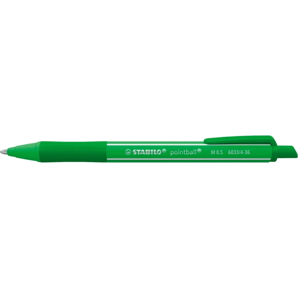 STABILO Druckkugelschreiber pointball colorful, minzgrün (EAN: 4006381624602)