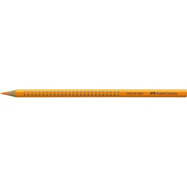 FABER-CASTELL Dreikant-Buntstift Colour GRIP, kürbisgelb (EAN: 4005401124092)