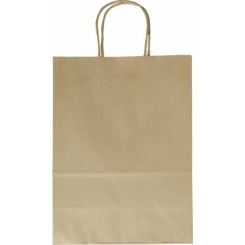 folia Papiertüten, Kraftpapier, 180 x 80 x 210 mm, natur (EAN: 4001868021813)