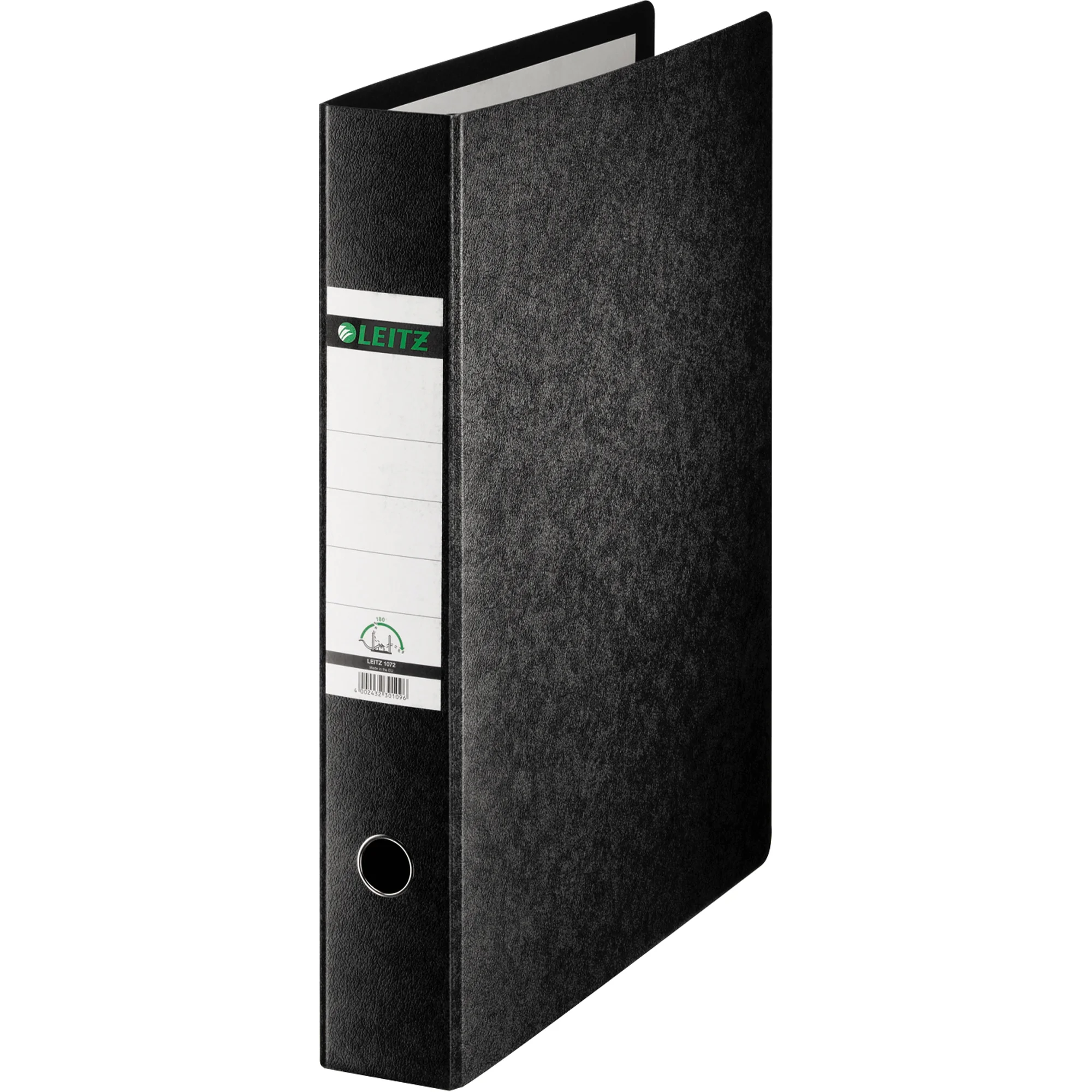 LEITZ Hartpappe-Ordner, 180 Grad, DIN A3, 77 mm, schwarz (EAN: 4002432301096)