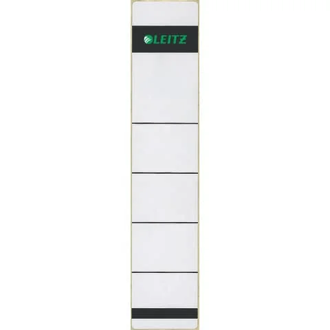 LEITZ Ordnerrücken-Etikett, 39 x 192 mm, kurz, schmal, grau (EAN: 4002432302536)