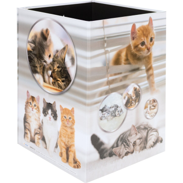 HERMA Papierkorb "Katzen", Karton (EAN: 4008705197403)