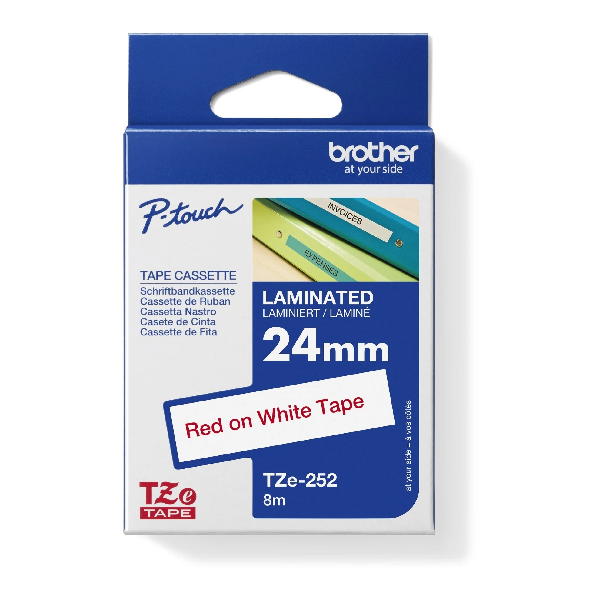 brother TZe-Tape TZe-252 Schriftbandkassette,Bandbreite:24mm (EAN: 4977766685467)