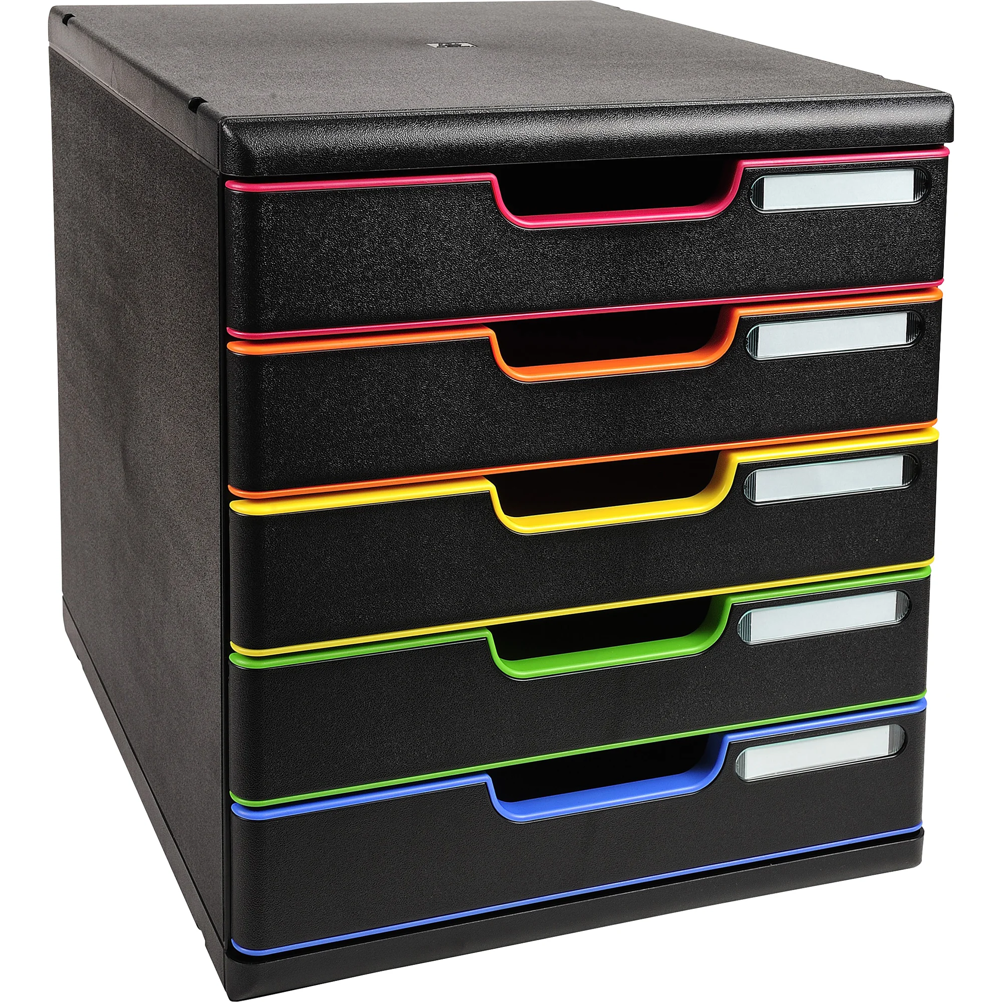 EXACOMPTA Schubladenbox MODULO A4, 5 Schübe, harlekin (EAN: 9002493423657)