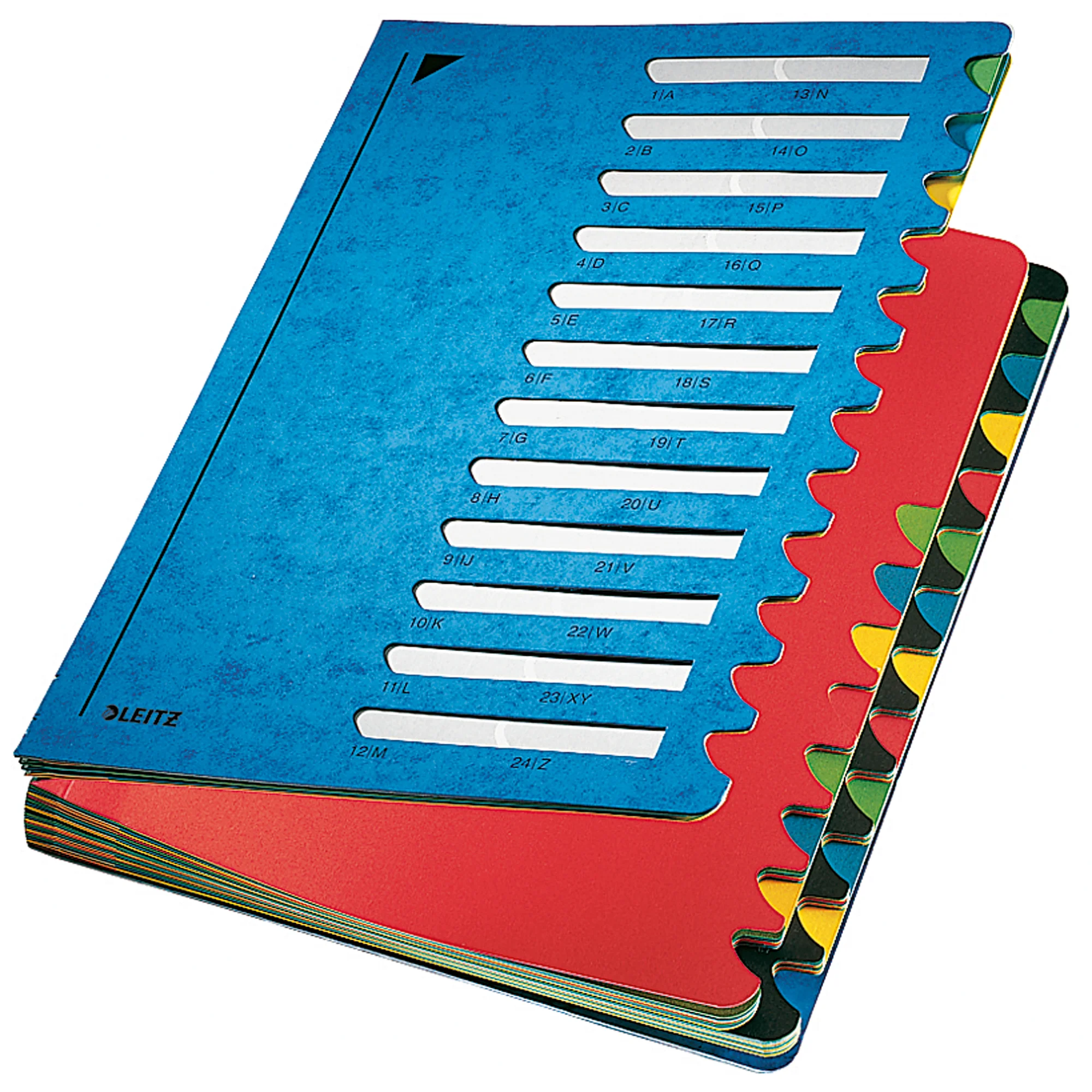 LEITZ Pultordner Deskorganizer Color, A4, 1-24/A-Z, blau (EAN: 4002432341078)