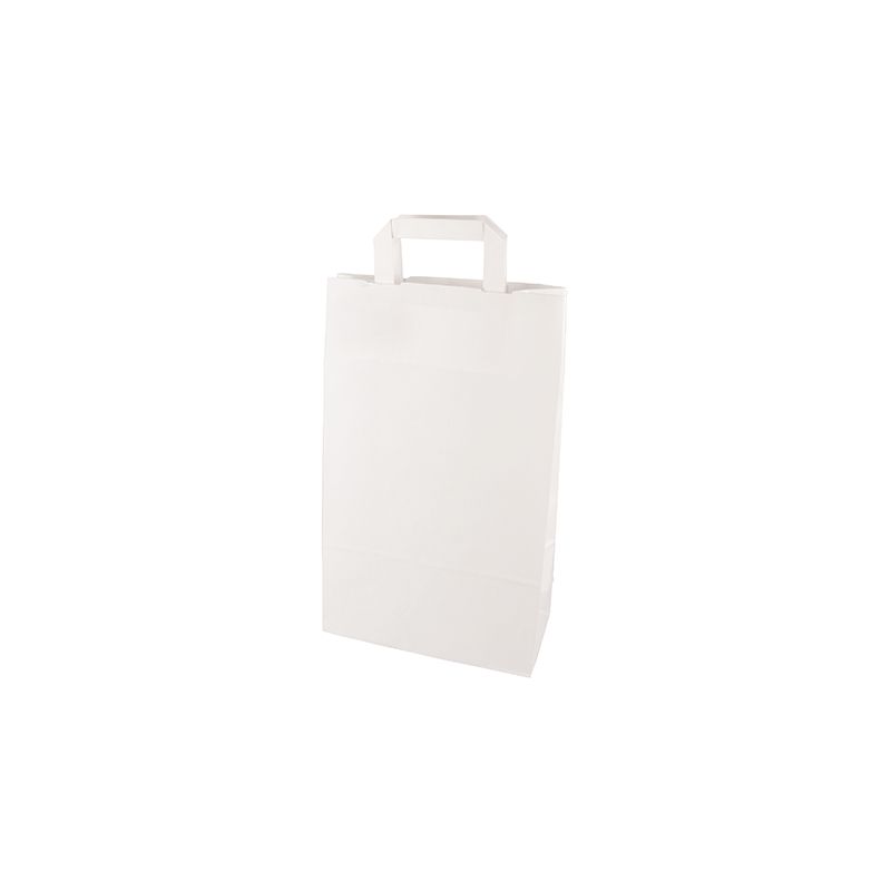 PAPSTAR Papier-Tragetasche, 360 x 220 x 100 mm, weiß (EAN: 4002911864463)