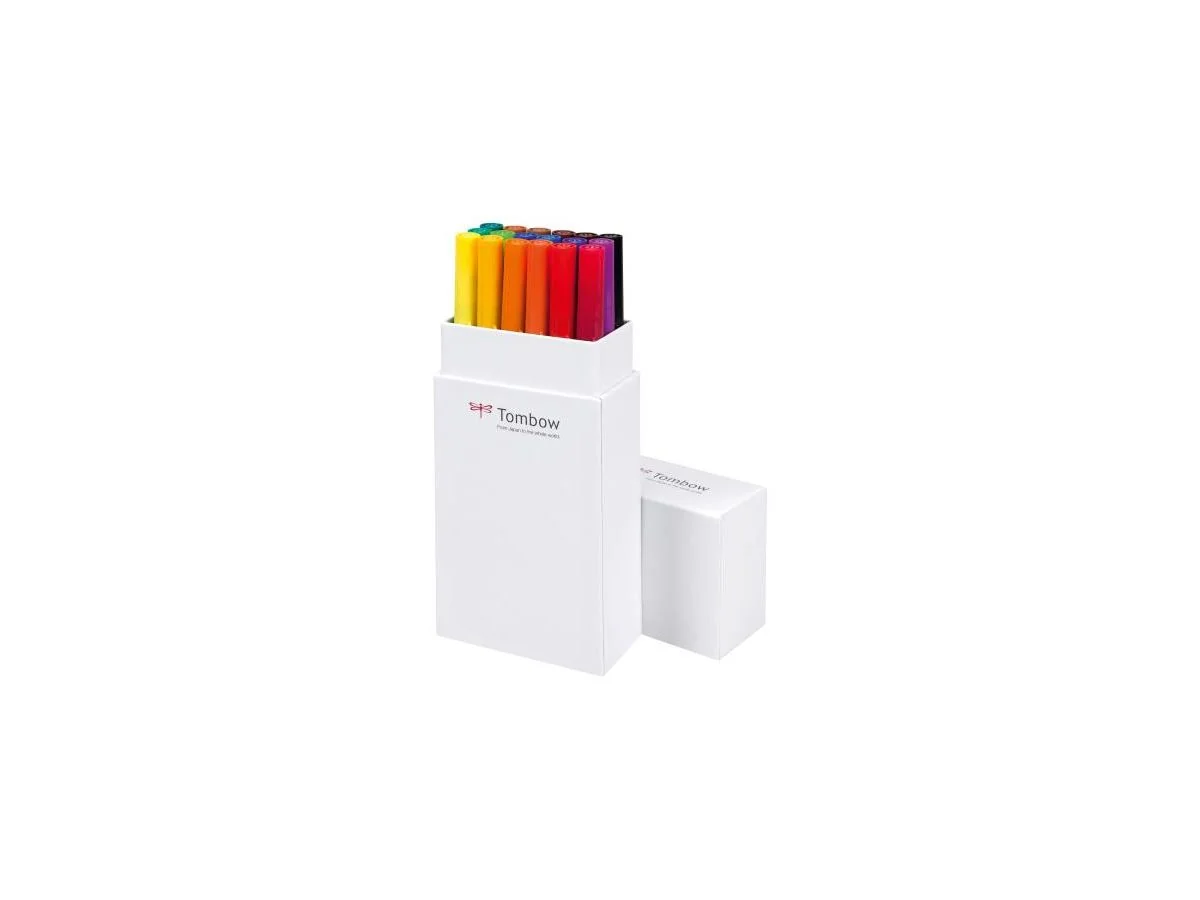 Tombow Doppelfasermaler "ABT DUAL BRUSH PEN", Primärfarben (EAN: 4003198104198)