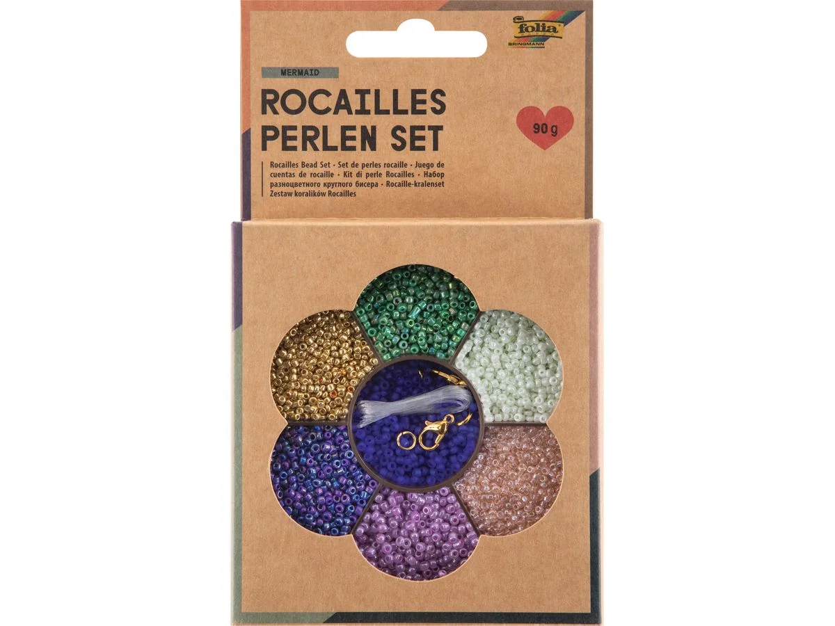 folia Rocailles-Perlen-Set MERMAID (EAN: 4001868131888)