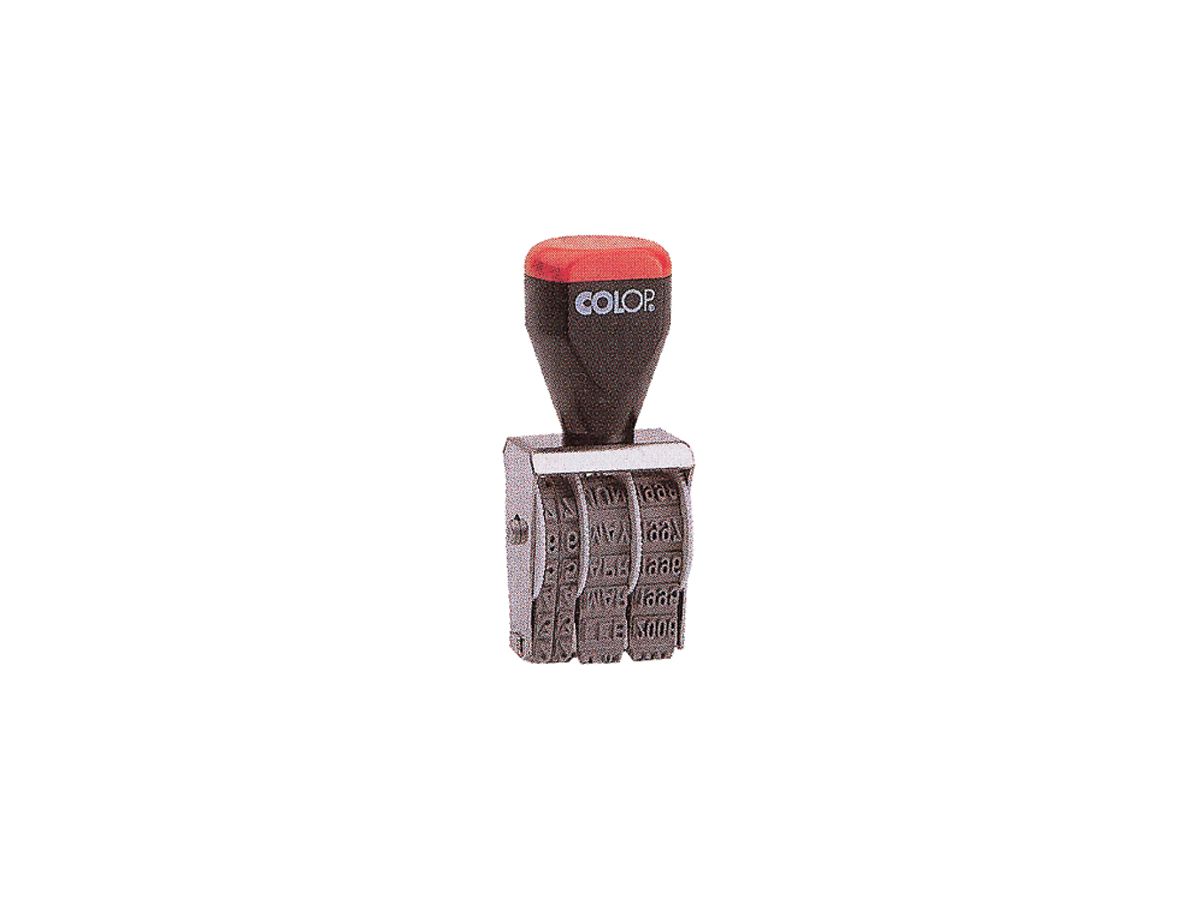 COLOP Datumstempel 05000, Monate in Buchstaben (EAN: 9004362327608)