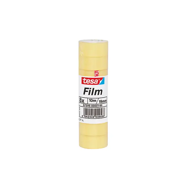 tesa Film standard, transparent, 19 mm x 10 m (EAN: 4042448049568)