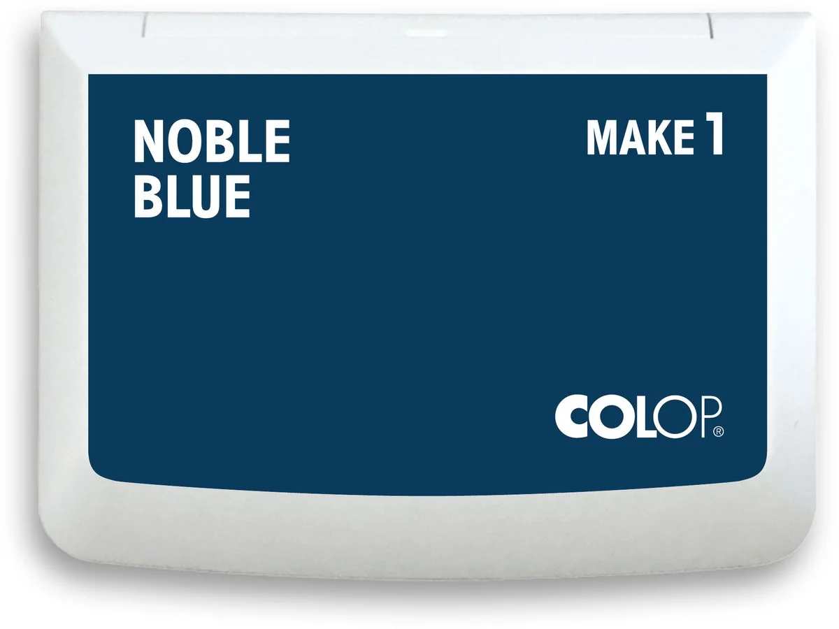 COLOP Stempelkissen Make 1, 90 x 50 mm, noble blue (EAN: 9004362519362)