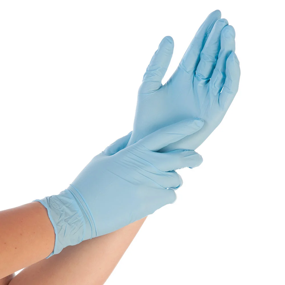 HYGOSTAR Nitril-Handschuh Control, XL, blau, gepudert (EAN: 4015544260007)