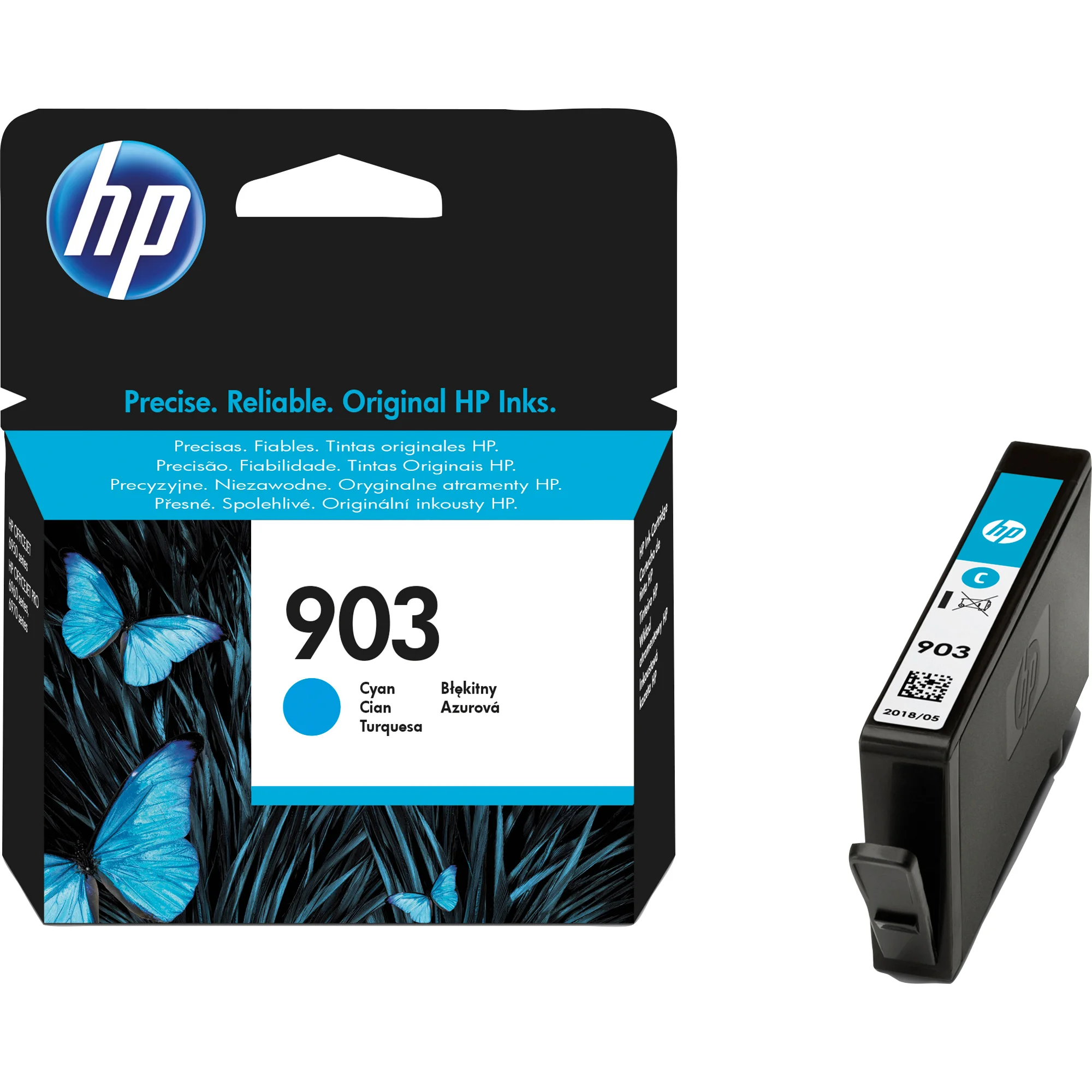 hp Tinte hp 903 für hp OfficeJet Pro 6960, cyan (EAN: 0889894728784)