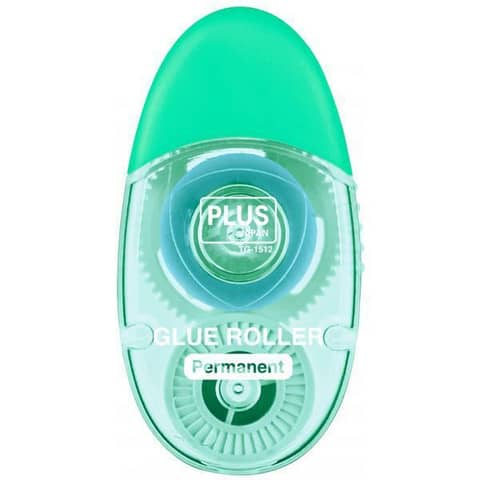PLUS JAPAN Mini-Kleberoller LE TG-1512, 6 mm x 12 m, grün (EAN: 4977564708498)
