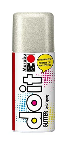 Marabu Sprühfarbe do it GLITTER, glitter-silber (EAN: 4007751632906)
