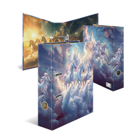 HERMA Motivordner "Fantasy Unicorns", A4, Rückenbreite: 70mm (EAN: 4008705201391)