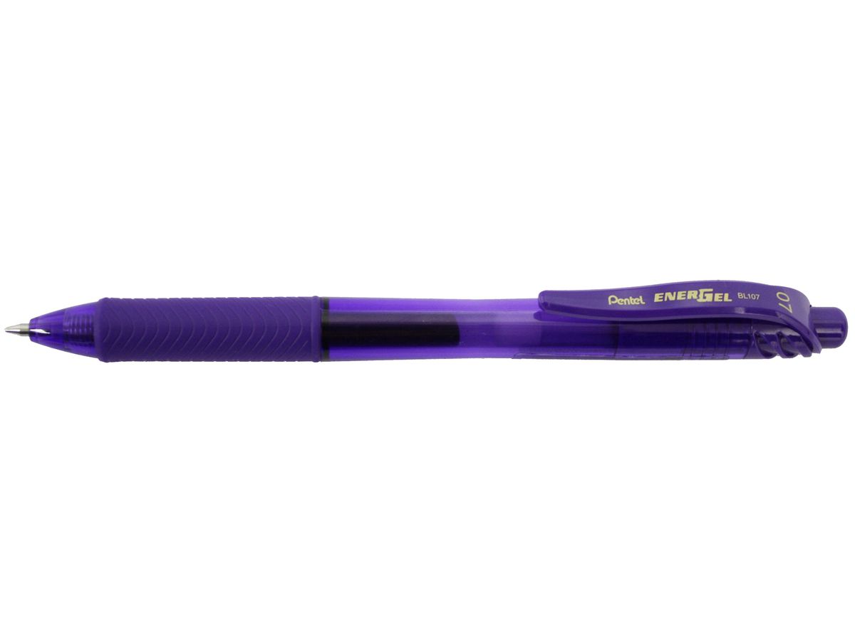 Pentel Liquid Gel-Tintenroller EnerGel-X BL107, violett (EAN: 0884851006837)