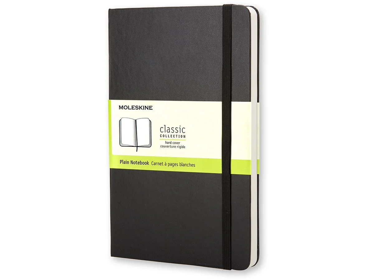 MOLESKINE Notizbuch, P/A6, blanko, Hardcover, schwarz (EAN: 9788883701030)