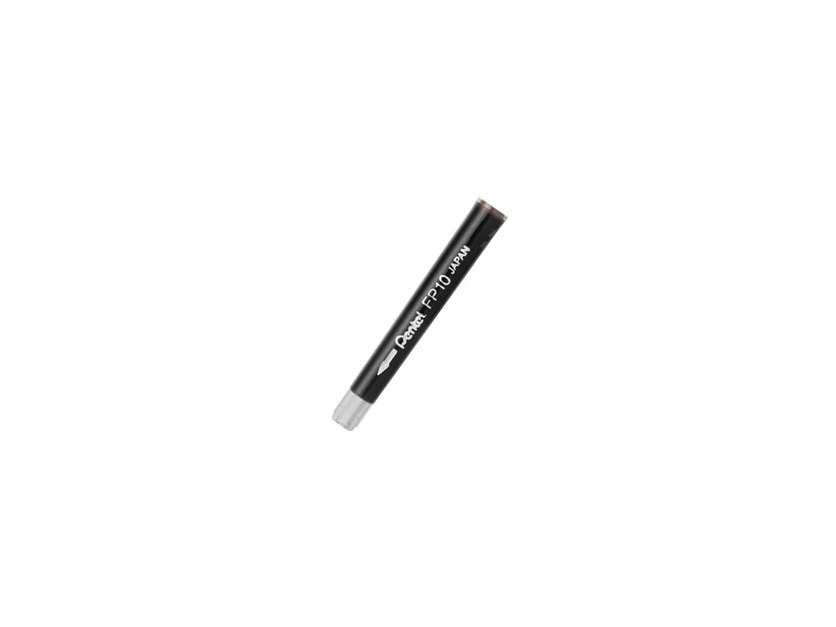 PentelArts Nachfüllpatrone FP10-AO für Pinselstift GFKP3-A, schwarz (EAN: 3474377352852)