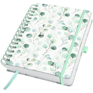 sigel Spiralbuch Jolie Inspire "Eucalyptus Day", DIN A5 (EAN: 4004360769573)