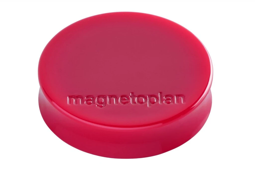 magnetoplan Ergo-Magnete "Medium", rot (EAN: 4013695043265)