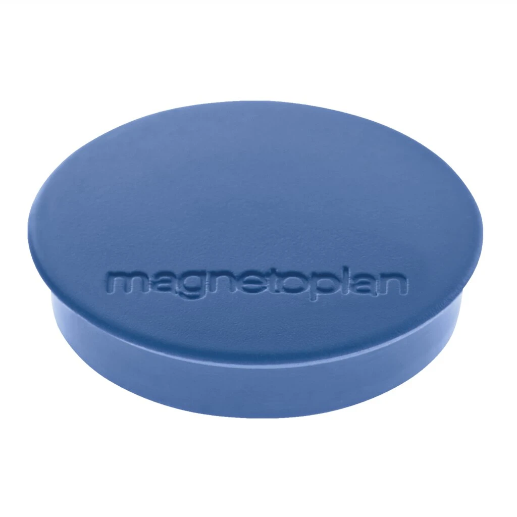 magnetoplan Discofix Rundmagnet "standard", dunkelblau (EAN: 4013695025049)