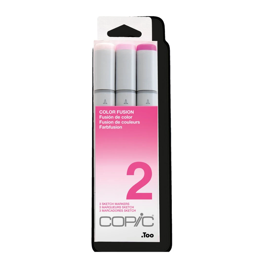 COPIC Marker sketch, 3er Set "Color Fusion 2" (EAN: 4511338053539)