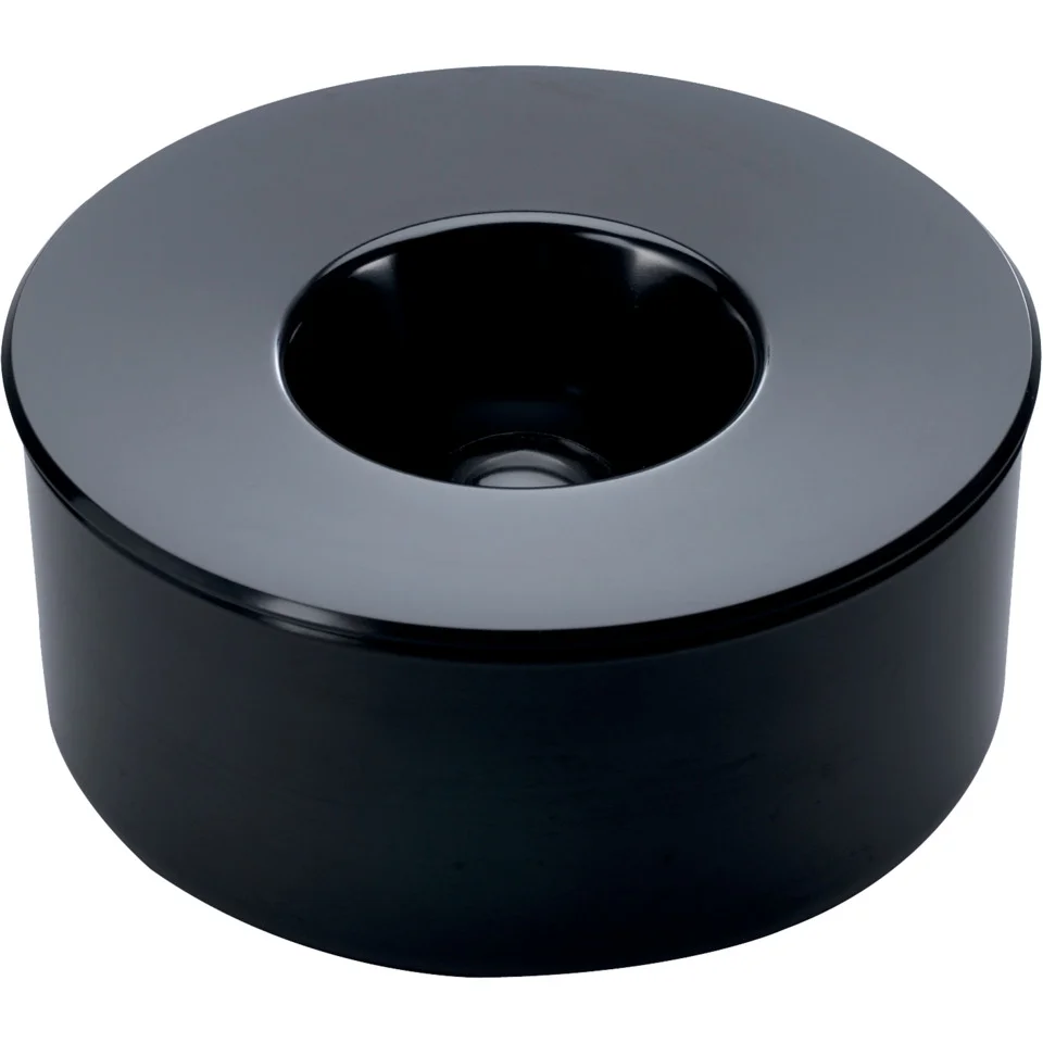 DURABLE Aschenbecher KULAN, rund, schwarz (EAN: 7318089021001)