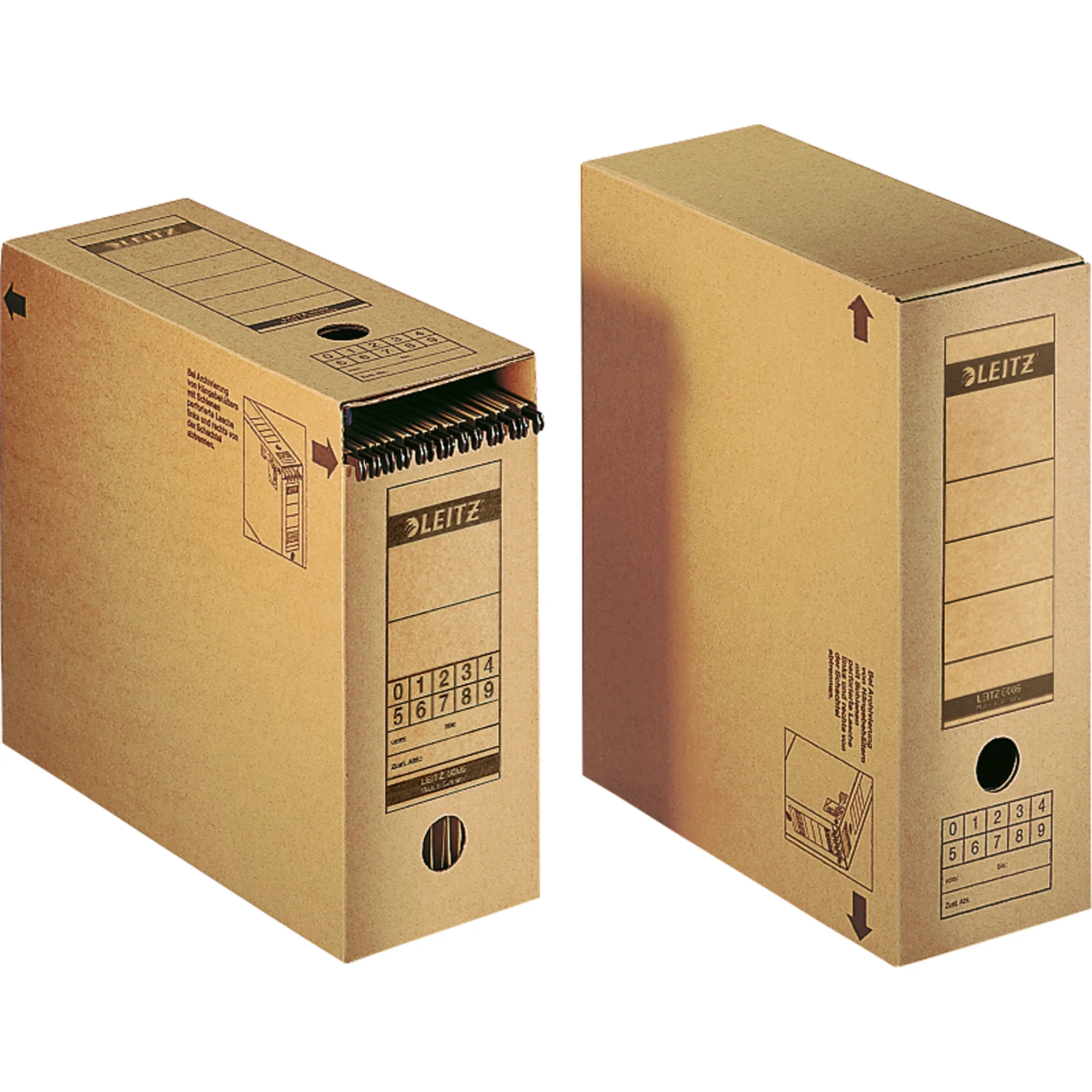 LEITZ Hängemappen-Archiv, aus Wellpappe, natron (EAN: 4002432345557)