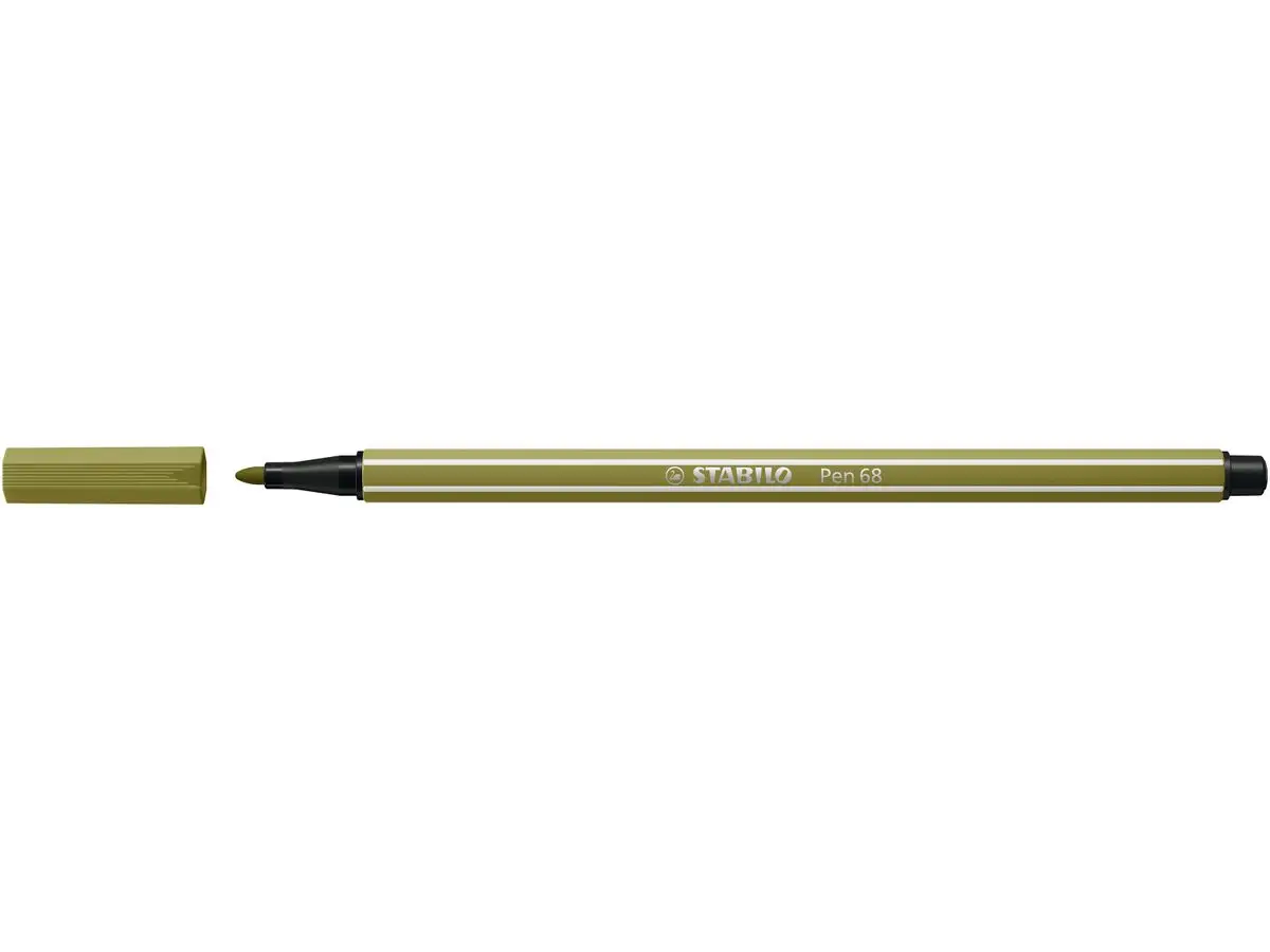 STABILO Fasermaler Pen 68, schlammgrün (EAN: 4006381574341)