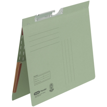 ELBA Pendelhefter mit Tasche, DIN A4, Manilakarton, grün (EAN: 4002030901452)