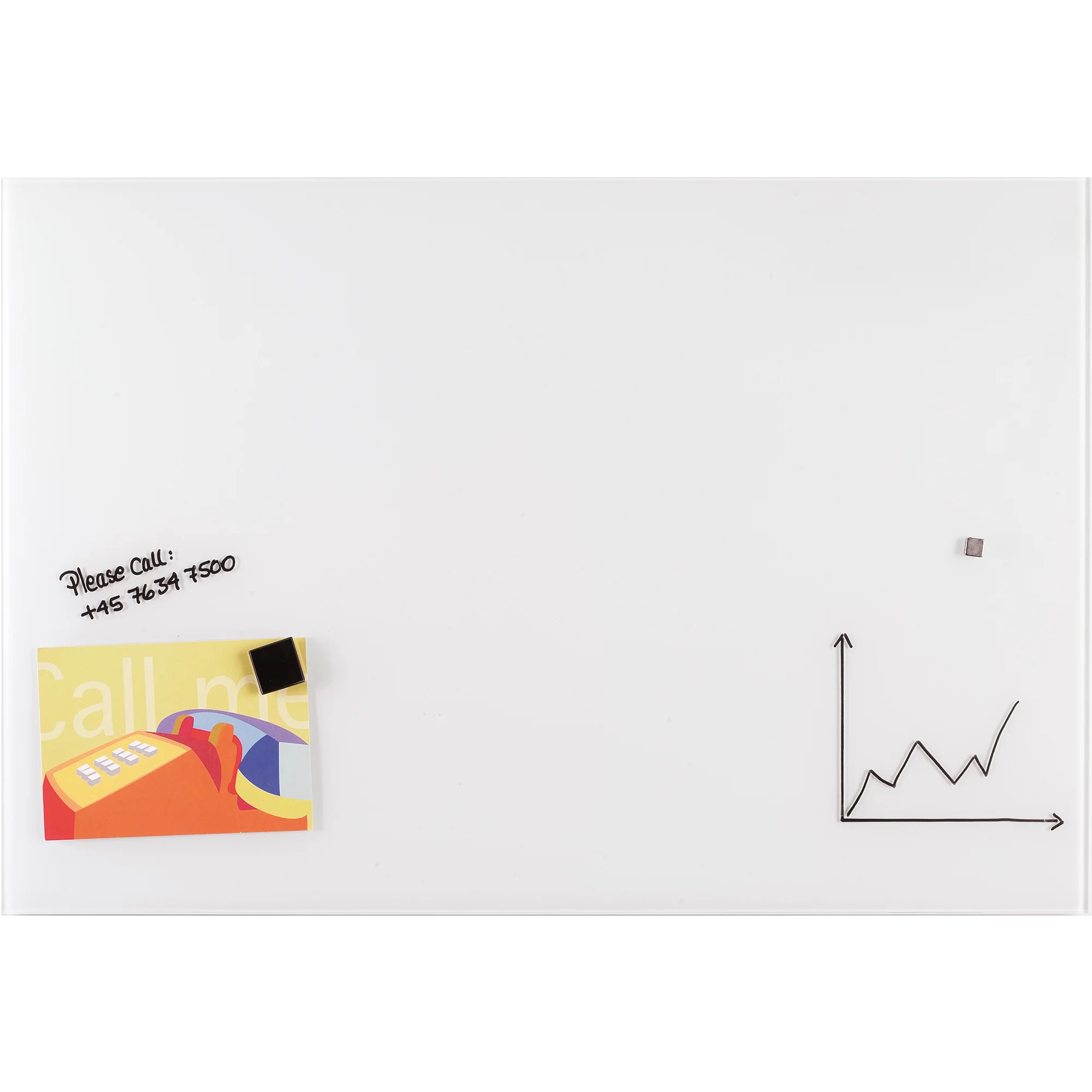 FRANKEN Design-Glastafel, 600 x 450 mm, reinweiß (EAN: 4016946710879)