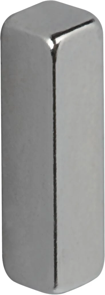MAUL Neodym-Stabmagnete, (B)4 x (T)15 x (H)4 mm, nickel (EAN: 4002390061902)