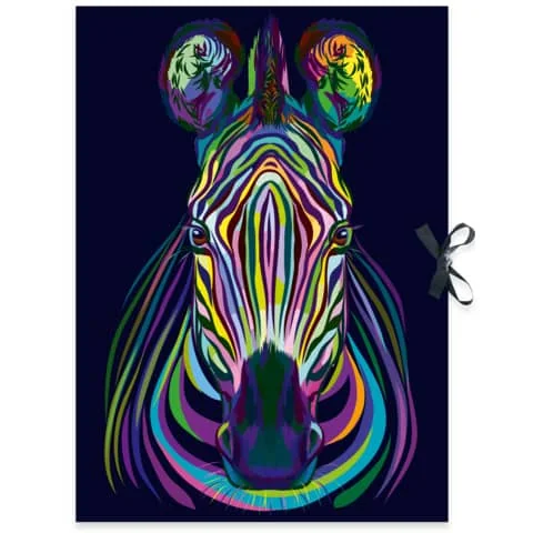 RNK Verlag Zeichnungsmappe "Neon", Karton, DIN A2 (EAN: 4002871453653)
