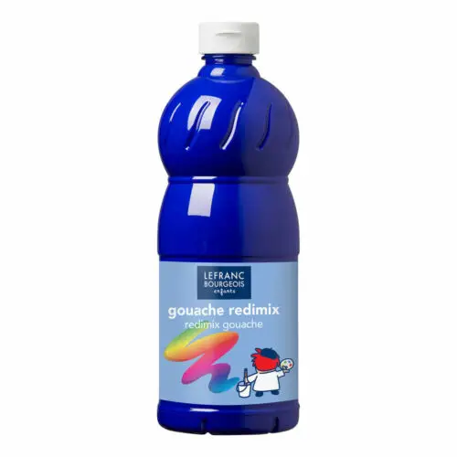 LEFRANC BOURGEOIS Gouachefarbe 1.000 ml, ultramarinblau (EAN: 3013641880310)