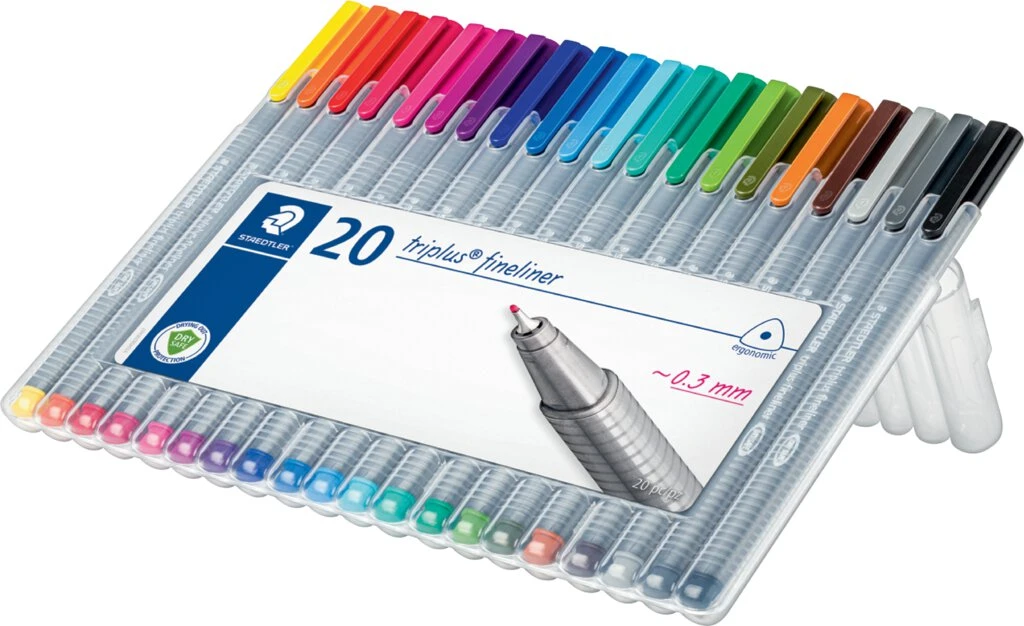 STAEDTLER Fineliner triplus, 20er Etui (EAN: 4007817334102)