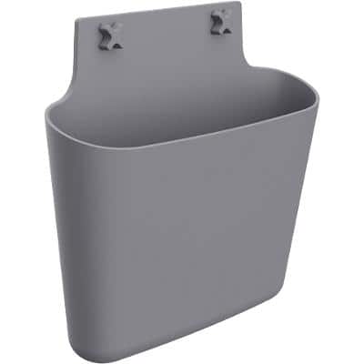 PAPERFLOW Wand-Prospekthalter XL, 1 Fach, DIN A4, anthrazit (EAN: 3660141280234)
